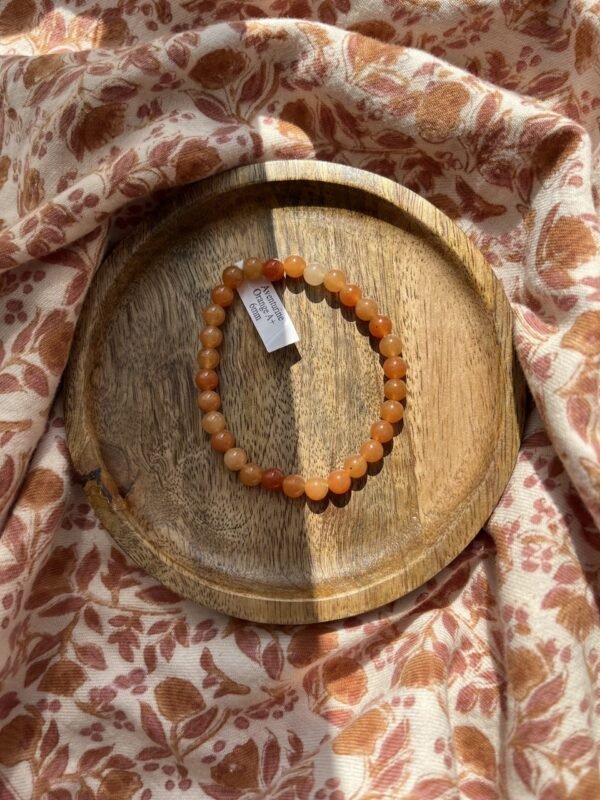 Bracelet aventurine orange – Image 2