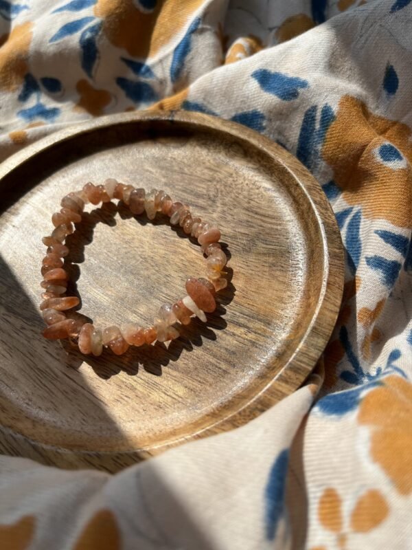 Bracelet baroque pierre de soleil – Image 2