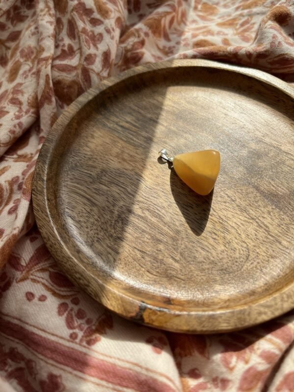 Pendentif calcite orange – Image 3