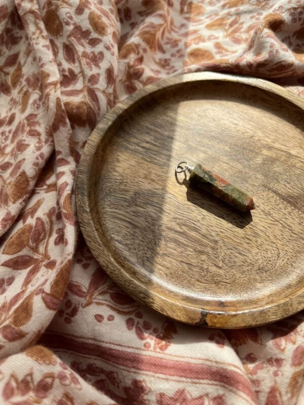 Pendentif pointe unakite – Image 3