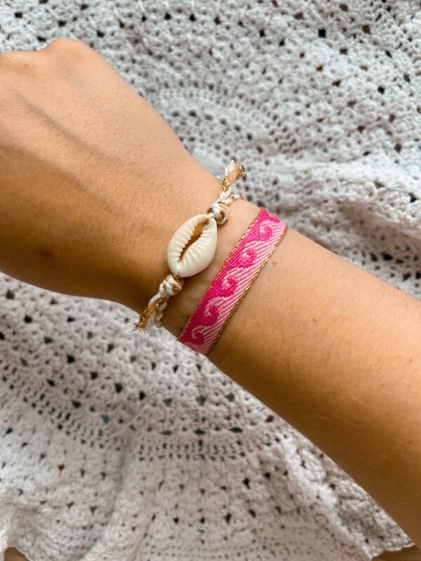 Bracelet coquillage plusieurs coloris – Image 2
