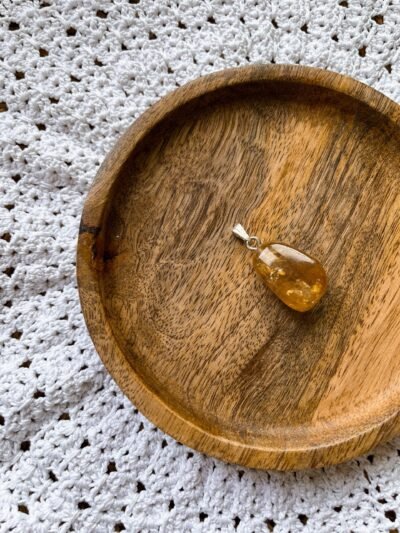 Collier pierre naturelle - collier calcite miel - collier soleil - calcite miel - signe astro - hippie - bohème - wild
