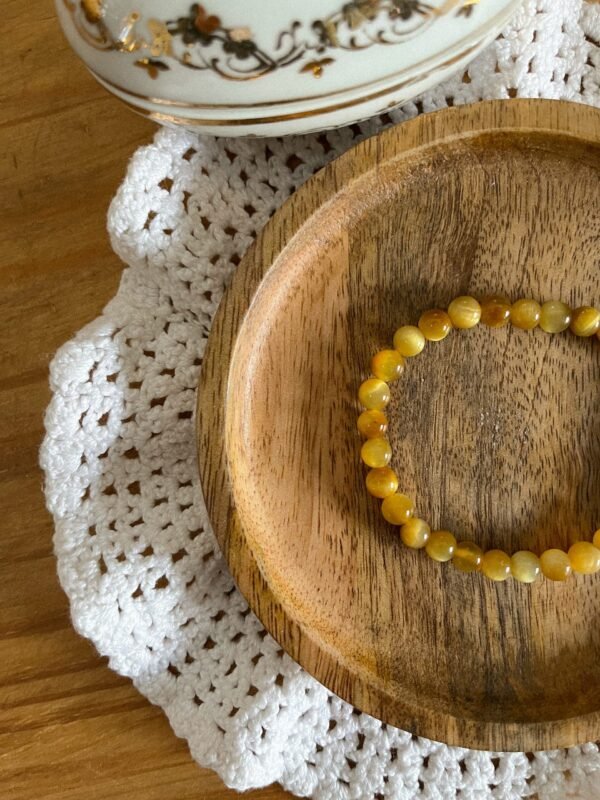 Œil de tigre - bracelet pierre naturelle - bracelet baroque oeil de tigre - pierre naturelle - bracelet boule - lithothérapie - vertus des pierres - spirituelle - spiritualité - hippie