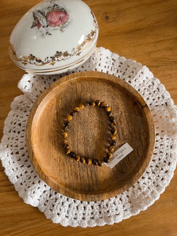 Œil de tigre - bracelet pierre naturelle - bracelet baroque oeil de tigre - pierre naturelle - bracelet boule - lithothérapie - vertus des pierres - spirituelle - spiritualité - hippie