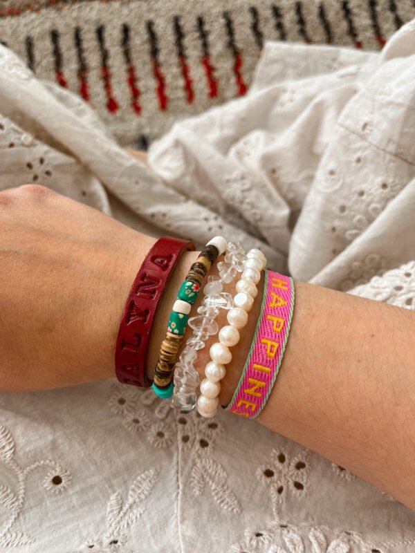 Bracelet surfeur - perle heishi - perle de coco - bracelet perle de coco - bracelet hippie - bracelet surf - surf - surfeur - bijoux surfeur - Wild louve - Bracelet océan - bracelet nature
