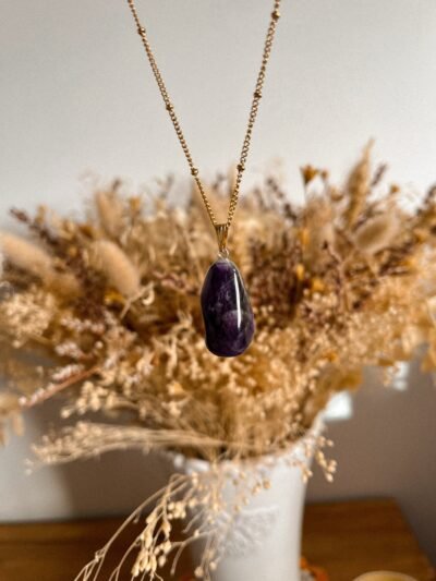 Collier améthyste