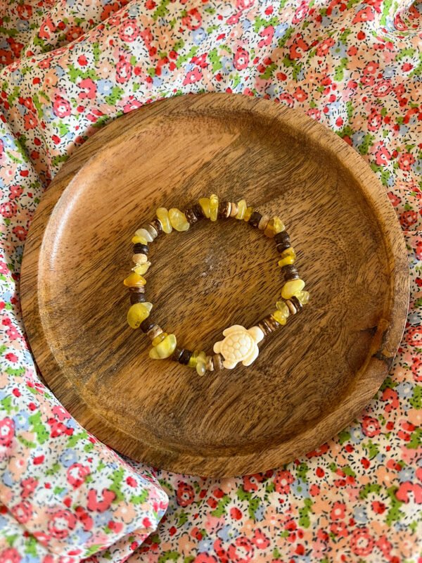 Bracelet nature - Bracelet surfeur - perle naturelle - perle de coco - bracelet perle de coco - bracelet hippie - bracelet surf - surf - surfeur - bijoux surfeur - Wild louve - bracelet nature - bracelet ancrage